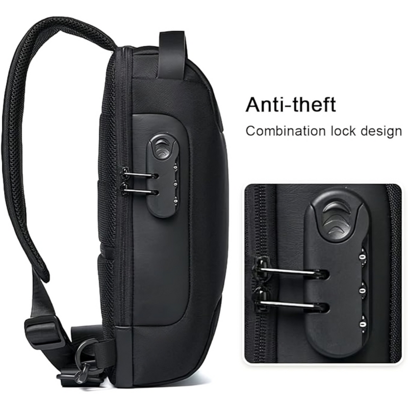 Anti-Theft Sling Crossbody Bag